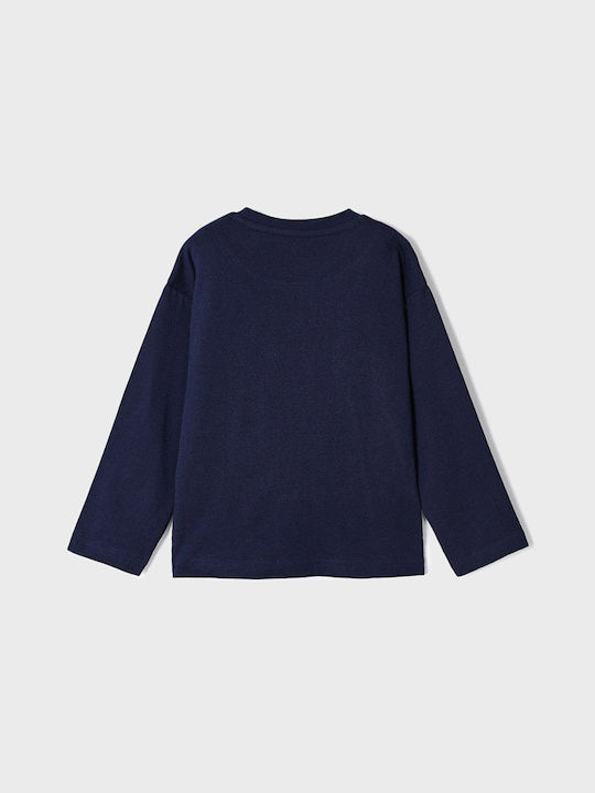 Mayoral Kids Blouse Long Sleeve Blue