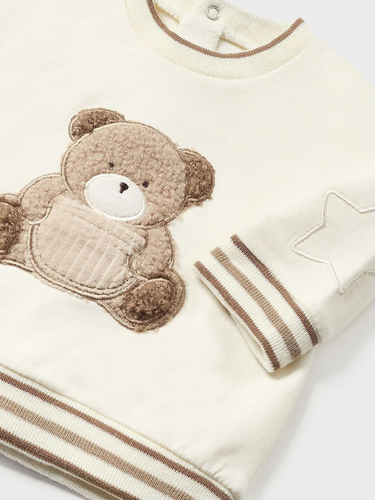 Детски пуловер Бежов Pullover Beige