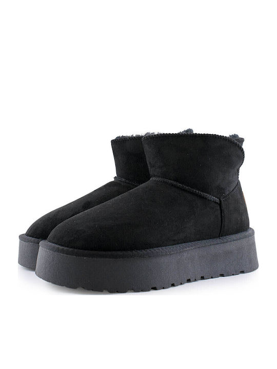 Suede Women's Chelsea Boots Black