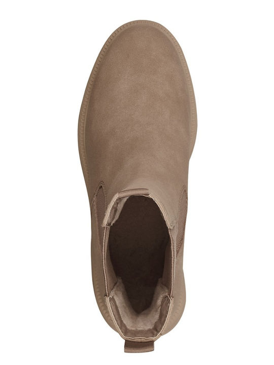 Damen Chelsea Stiefeletten Braun