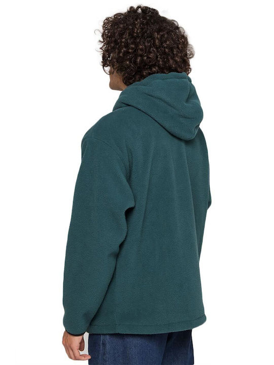 Kaotiko Men's Sweatshirt with Hood and Pockets Green