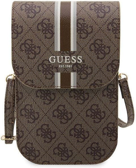 Guess Laptop Bag Stripe 4G Pliculeț Maro GUWBP4RPSW
