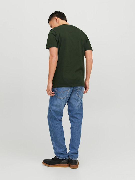 Jack & Jones Herren T-Shirt Kurzarm Grün