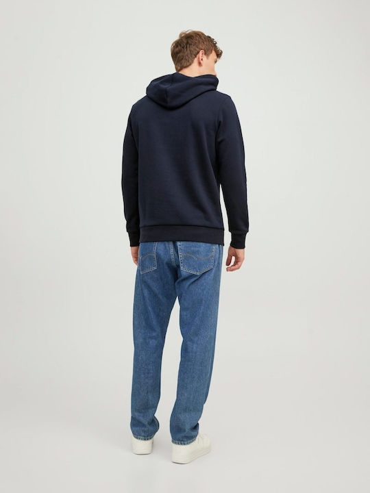 Jack & Jones Herren Sweatshirt mit Kapuze Blau