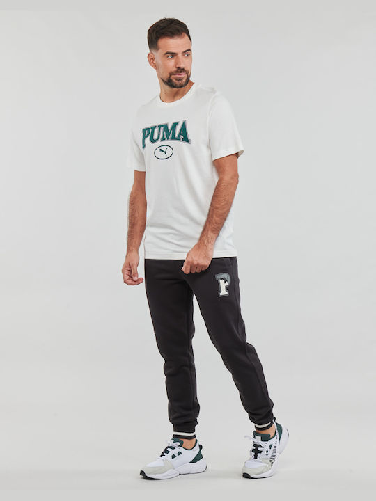 Puma Men's Sweatpants with Rubber Black