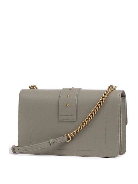 Pinko LOVE ONE CLASSIC CL Damen Tasche Schulter Gray