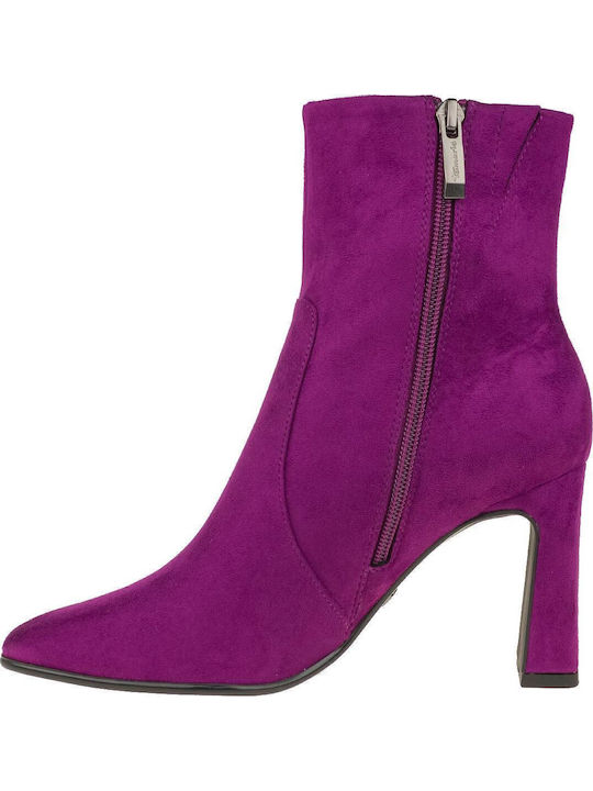 Stiefeletten Damen Rosa