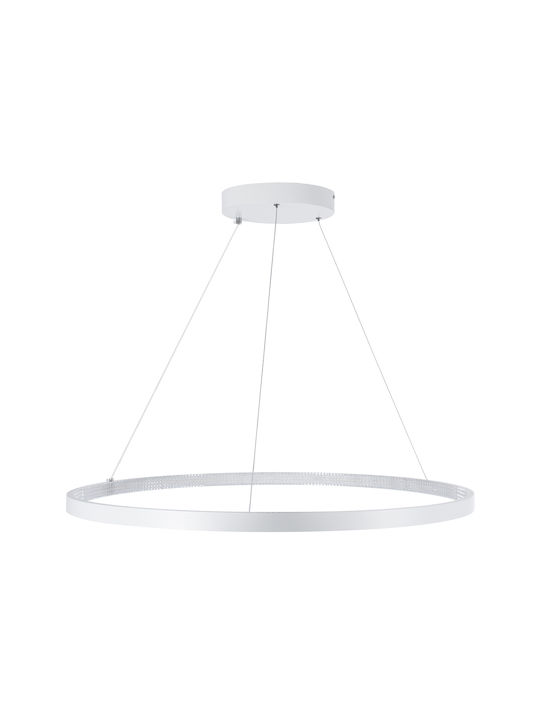 GloboStar Diamond Pendant Light White 88x88cm