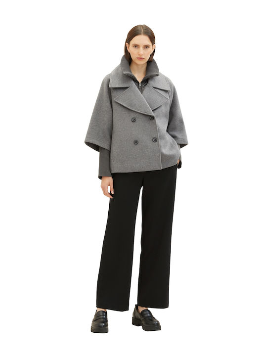 Damen Gray Cape Oversized