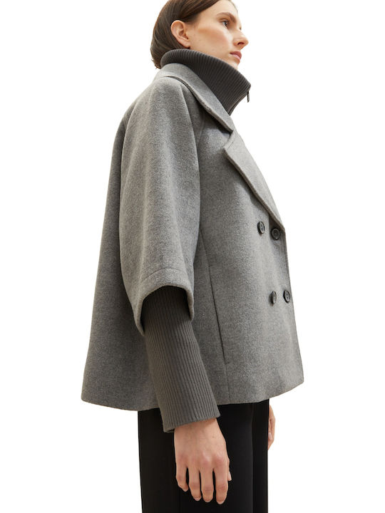 Damen Gray Cape Oversized