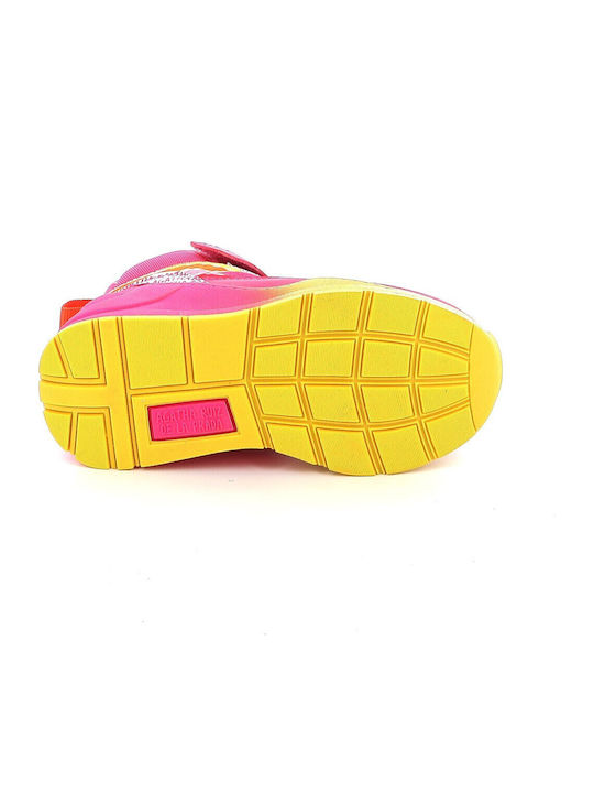 Kids Sneakers High with Scratch Multicolour