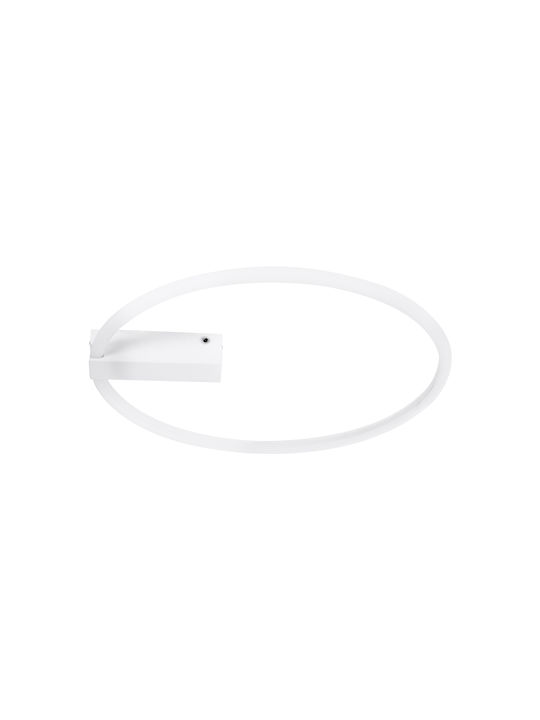 GloboStar Cinderella Ceiling Mount Light 50cm White with Integrated LED and Remote Control