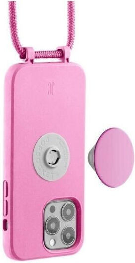 Just Elegance PopGrip Back Cover Silicone Pink (iPhone 14)
