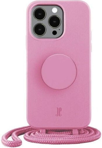Just Elegance PopGrip Back Cover Silicone Pink (iPhone 12 Pro Max)