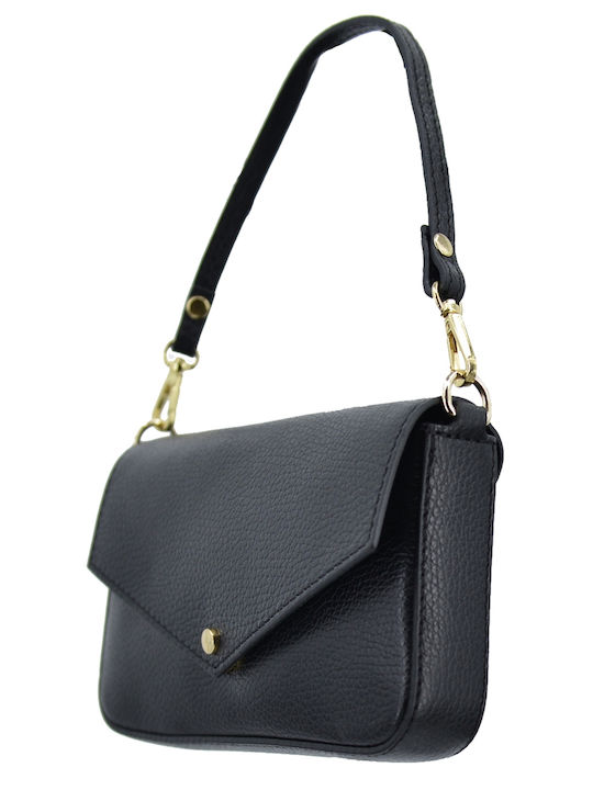 Leather Women's Bag Shoulder Black