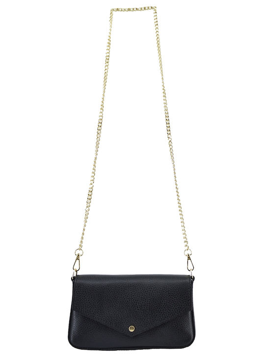 Leather Women's Bag Shoulder Black