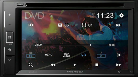 Pioneer Auto-Audiosystem 2DIN (Bluetooth/USB/AUX/WiFi/GPS/Apple-Carplay/Android-Auto/Notenblätter) mit Touchscreen 6.2"