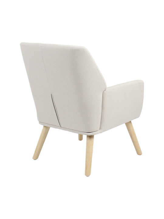 Likable Armchair Gray 67x89x86cm