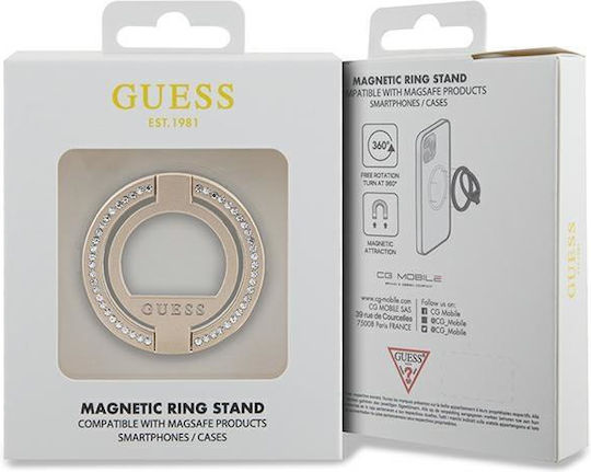 Guess MagSafe Charging Stand in Gold color GUMRSALDGD