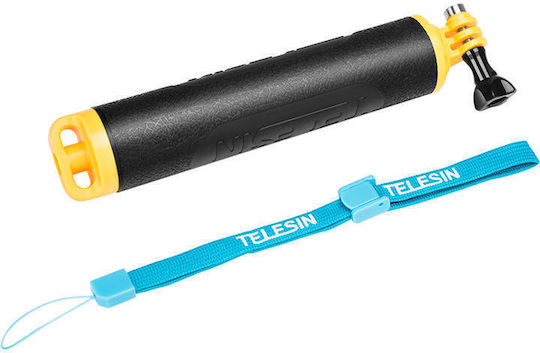 Telesin Gummi Floaty Bobber Selfie-Stick Für GoPro Held 3 / Held 3+ / Held 4 / Held 4 Session / Held 5 / Held 5 Session / Held 6 / Held 7 / Held 8 / Held 9 / Held 10 / Held 11 / Max GP-MNP-300-YL