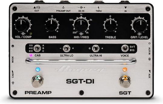 Ampeg SGT-DI Πετάλι Preamp Ηλεκτρικού Μπάσου