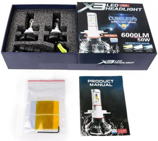 Car Xenon Kit H11 55W 12V 6000K Cold White