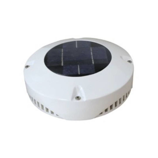 Lalizas Ventilator solar pentru barci cu diametru 200mm Alb culoare