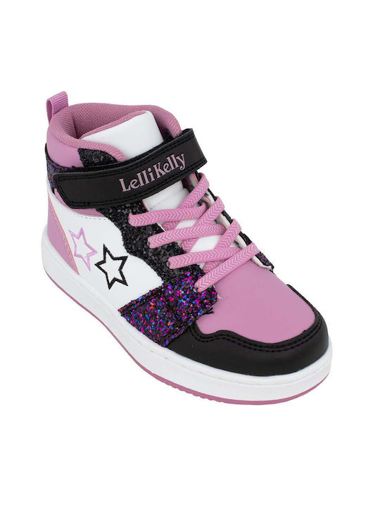 Lelli Kelly Kids Sneakers High with Scratch Multicolour