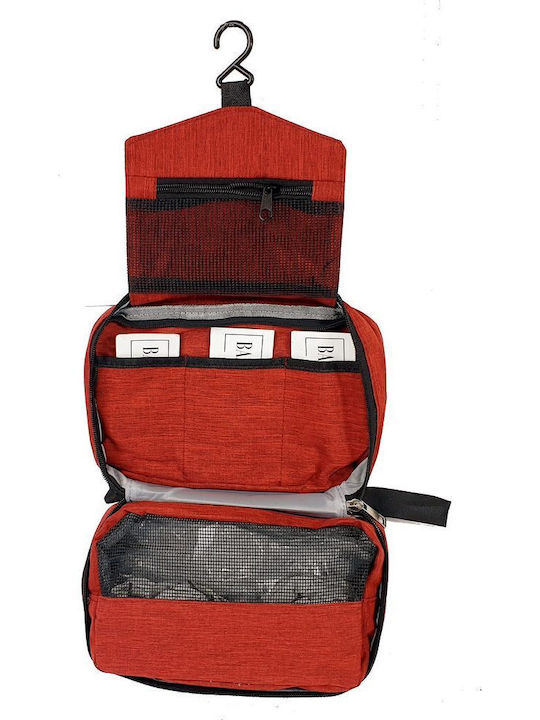 Necessaire in Rot Farbe