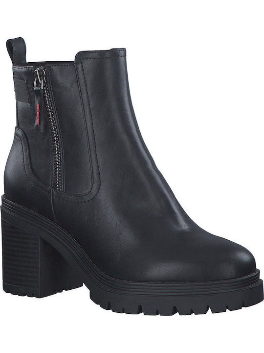 Women's Ankle Boots with High Heel Black