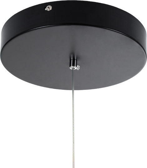 GloboStar Kiboo Hängelampe Schwarz 40x40x40cm.