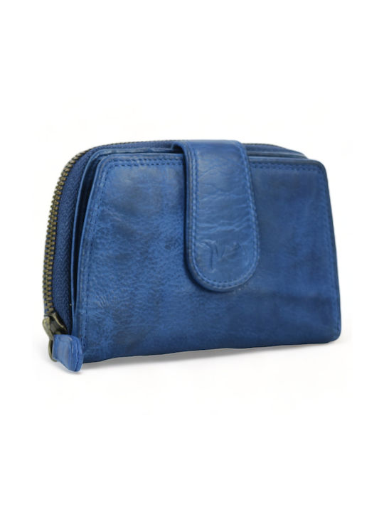 Trip Camel Leather Women's Wallet Blue