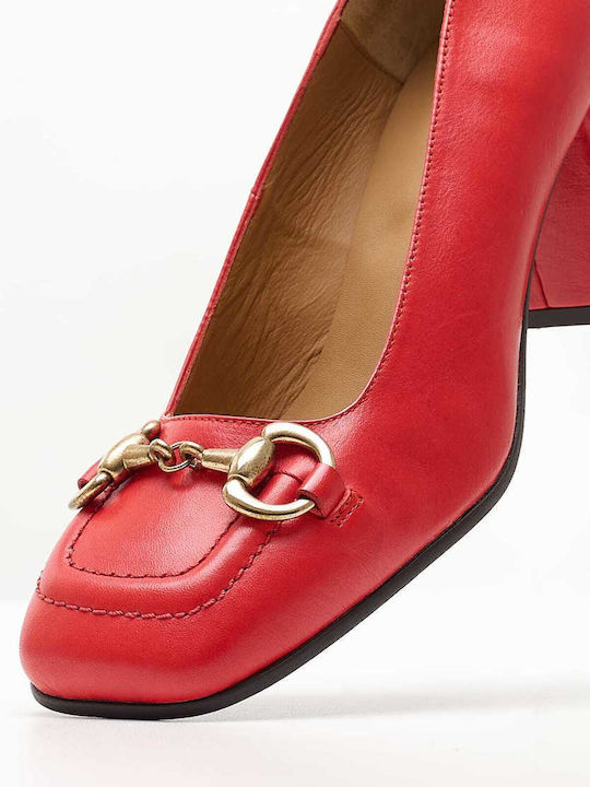 Pedro Miralles Leather Red Heels