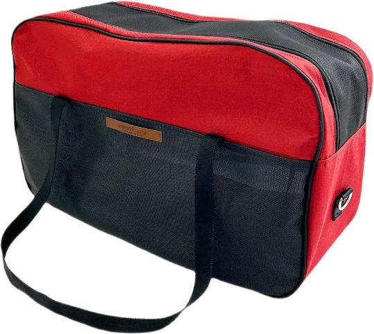 Woofmoda Sac Voyage Waterproof Dog/Cat Carrying Gray Shoulder Bag for 4kg Pets L43xW30xH18cm