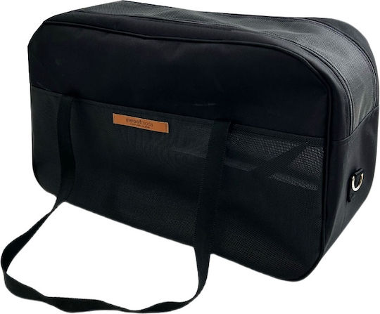 Woofmoda Sac Voyage Husă impermeabilă Geantă de umăr pentru transport câine / pisici Portocaliu M43xL30xA18cm.