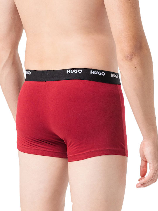 Hugo Boss Boxeri pentru bărbați Multicolor 5Pachet