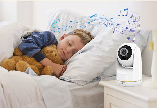 Factory Wireless Baby Monitor , Two-way Communication & Lullabies