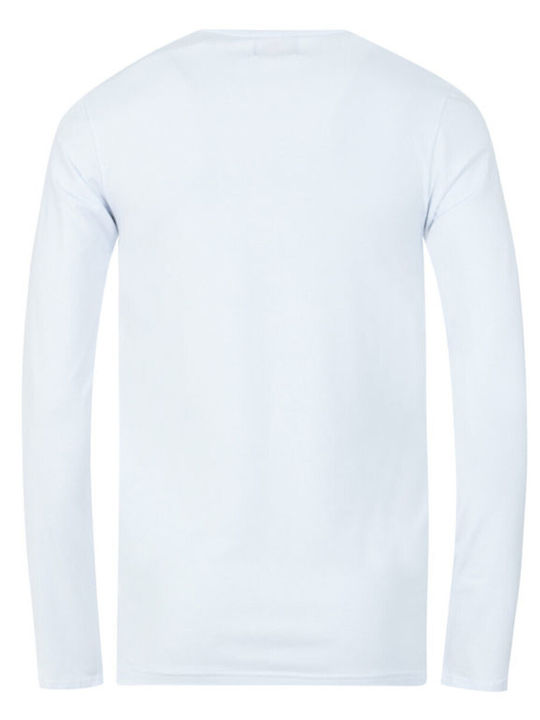 Paco & Co Men's Long Sleeve Blouse White