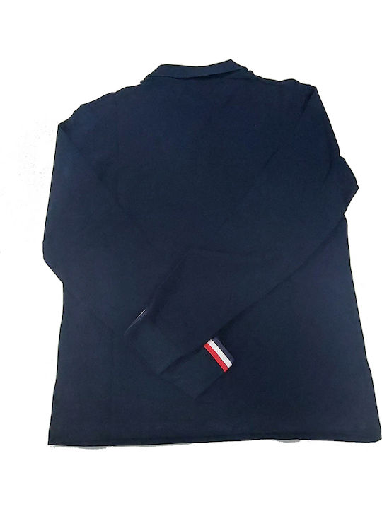 Polo Μπλούζα Μακρυμάνικη Navy Μπλε