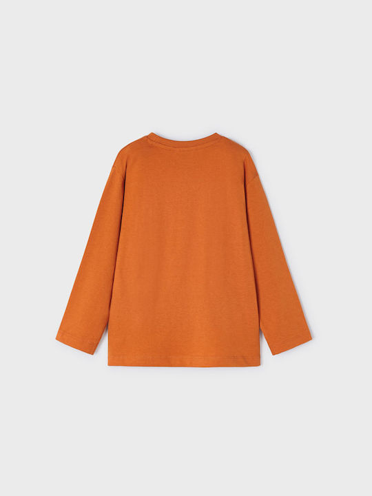 Mayoral Kids Blouse Long Sleeve Orange