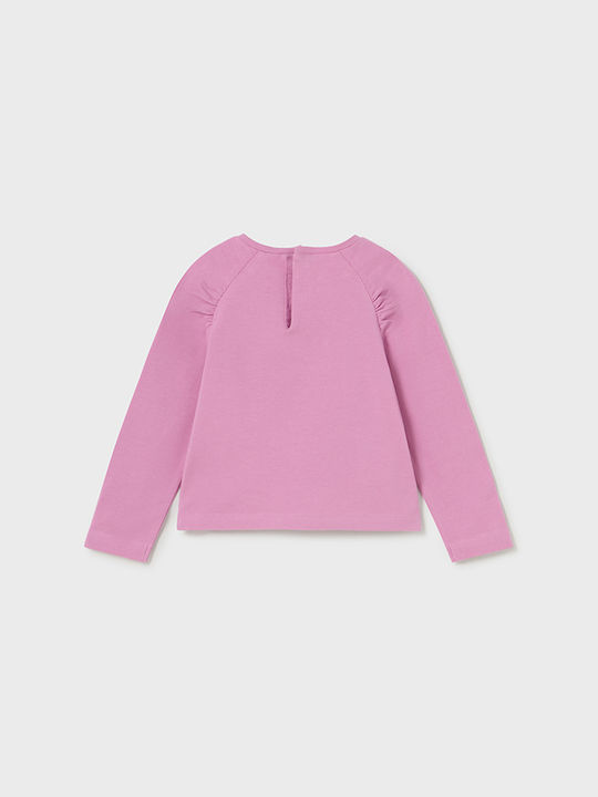 Mayoral Kids Blouse Long Sleeve Pink