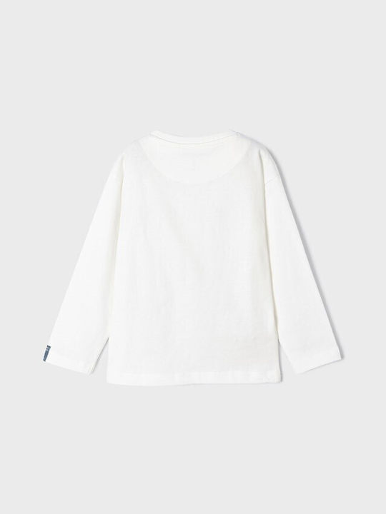 Mayoral Kids Blouse Long Sleeve White