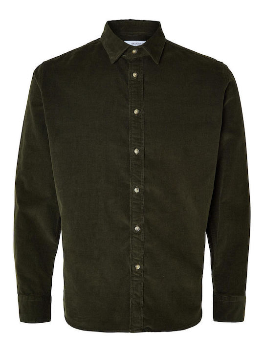 Selected Men's Shirt Long Sleeve Green