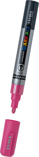Lyra Marker de Proiectare 2mm Roz