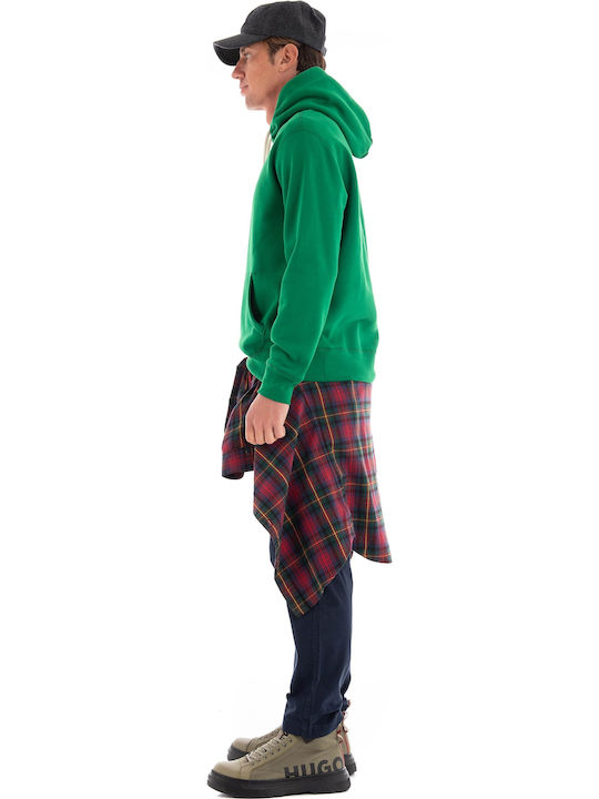 Sweatshirt with Hood Green