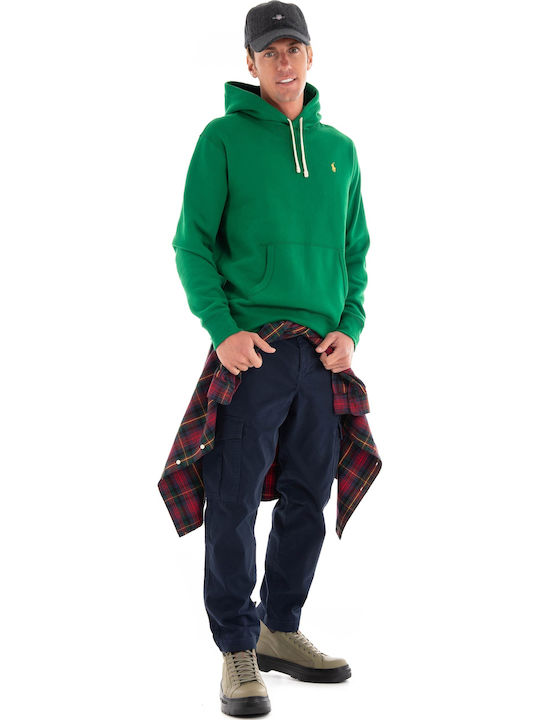 Sweatshirt with Hood Green