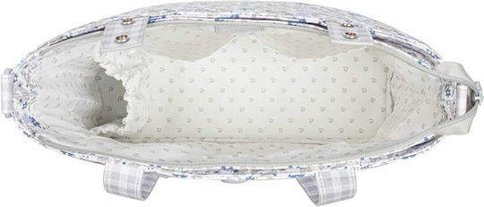 Pasito a Pasito Shoulder/Hand Diaper Bag Blue 34x10x30cm.