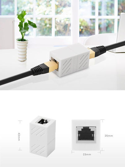 Ugreen Cat7 RJ45 Σύνδεσμος Καλωδίων 1τμχ 20311