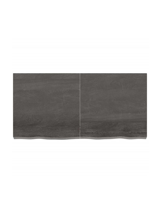 Shelf Wall Dark Grey 120x60x6cm