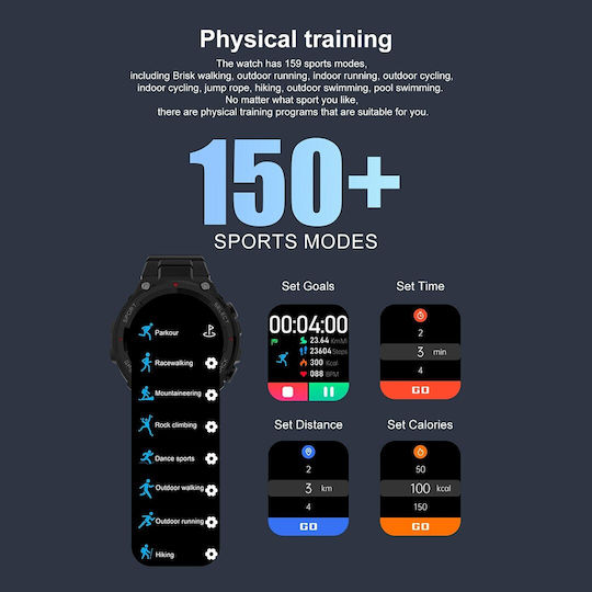 NO.1 DT5 Smartwatch (Transparent)